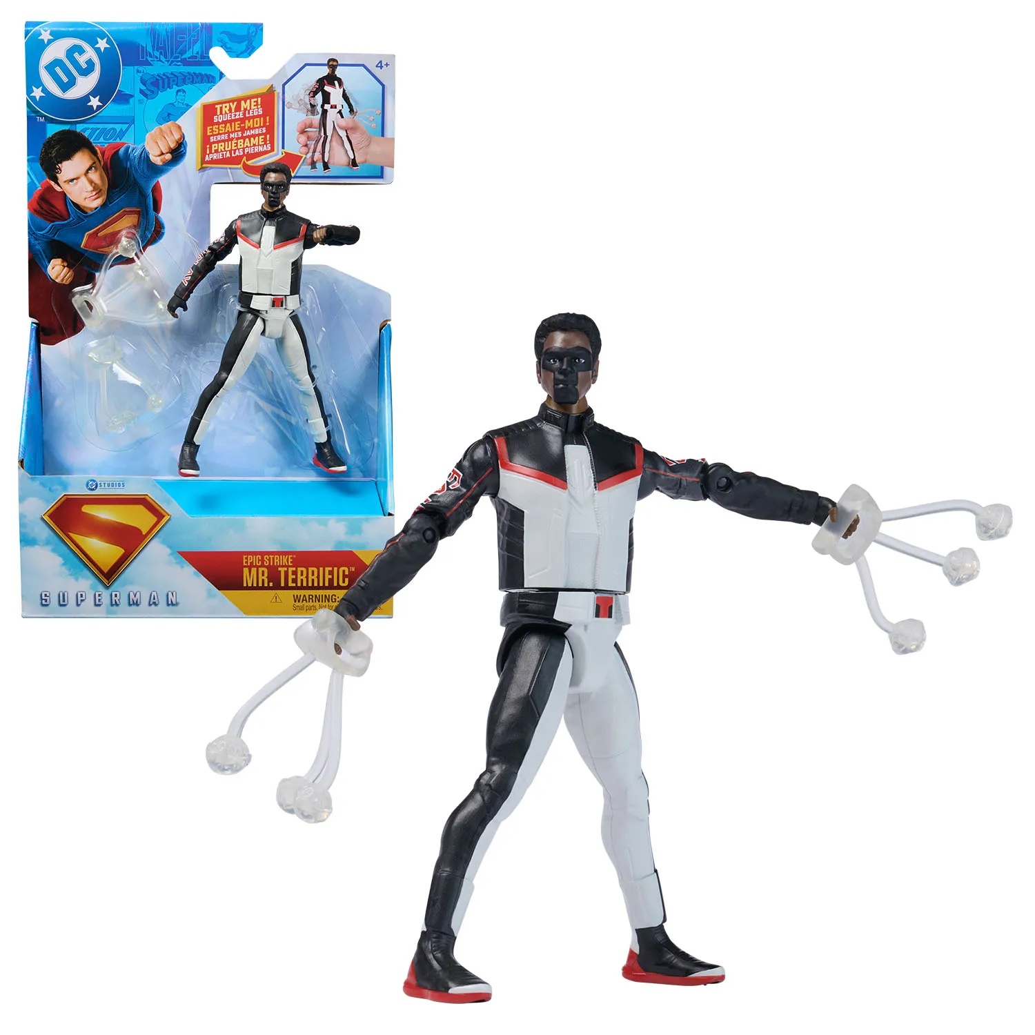 DC Comics Superman – 15cm Mr.Terrific Deluxe Action-Figur DC Comics Superman – 15cm Mr.Terrific Deluxe Action-Figur