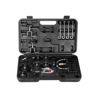 VEVOR Brake Master Entlüfterset 12-tlg. professionelles Bremsentlüfter-Adapterset mit komplettem Set und Griff, langlebiger Bremsentlüfteradapter zum Befüllen der Bremsflüssigkeit VEVOR Brake Master Entlüfterset 12-tlg. professionelles Bremsentlüfter-Adapterset mit komplettem Set und Griff, langlebiger Bremsentlüfteradapter zum Befüllen der Bremsflüssigkeit