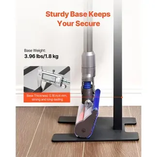 VEVOR Staubsaugerständer, kompatibel mit Dyson V6 V7 V8 V10 V11 V15, stabiler Staubsaugerständerhalter mit 6 Haken für Dyson DC30 DC31 DC34 DC35 DC58 DC59 DC62 D74 kabellose Staubsauger und Zubehör VEVOR Staubsaugerständer, kompatibel mit Dyson V6 V7 V8 V10 V11 V15, stabiler Staubsaugerständerhalter mit 6 Haken für Dyson DC30 DC31 DC34 DC35 DC58 DC59 DC62 D74 kabellose Staubsauger und Zubehör