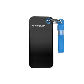 Verbatim Pocket SSD 2 TB USB Typ-C 3.2 Gen 2 (3.1 Gen 2) Schwarz, Blau Verbatim Pocket SSD 2 TB USB Typ-C 3.2 Gen 2 (3.1 Gen 2) Schwarz, Blau