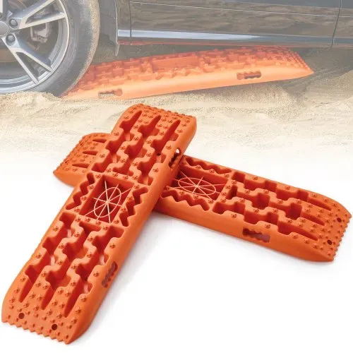 VEVOR 10 TONNEN Traktionsbretter mit PP-Material, Bergungsbretter für Geländefahrzeuge/Autos/Pickups/SUVs/Wohnmobile, Paar Reifen-Traktionsmatten auf Schnee, Sand, Schlamm und losem Untergrund, Aufbewahrungstasche, lang, orange VEVOR 10 TONNEN Traktionsbretter mit PP-Material, Bergungsbretter für Geländefahrzeuge/Autos/Pickups/SUVs/Wohnmobile, Paar Reifen-Traktionsmatten auf Schnee, Sand, Schlamm und losem Untergrund, Aufbewahrungstasche, lang, orange