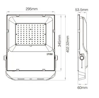 MiBoxer FUTT07 LED Flächenstrahler 100W RGB-WW (RGB-CCT) IP65 230V 160° – Bild 2