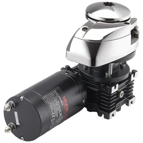 VEVOR Elektrische Ankerwinde, 12V DC 600W, Ankersysteme passend für 1/4-Zoll-Ankerkette oder 9/16- bis 5/8-Zoll Nylonseil, Max. Zugkraft 320kg, Konstruktion aus Edelstahl 316, für Boote von 6–11m – Bild 8