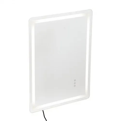 VEVOR LED-Badezimmerspiegel Kosmetikspiegel (60 x 80 cm) mit Front- und Hintergrundbeleuchtung, beschlagfreier Spiegel, stufenlos dimmbarer Badezimmerspiegel mit 3 Farbtemperaturen, Wandmontage – Bild 8