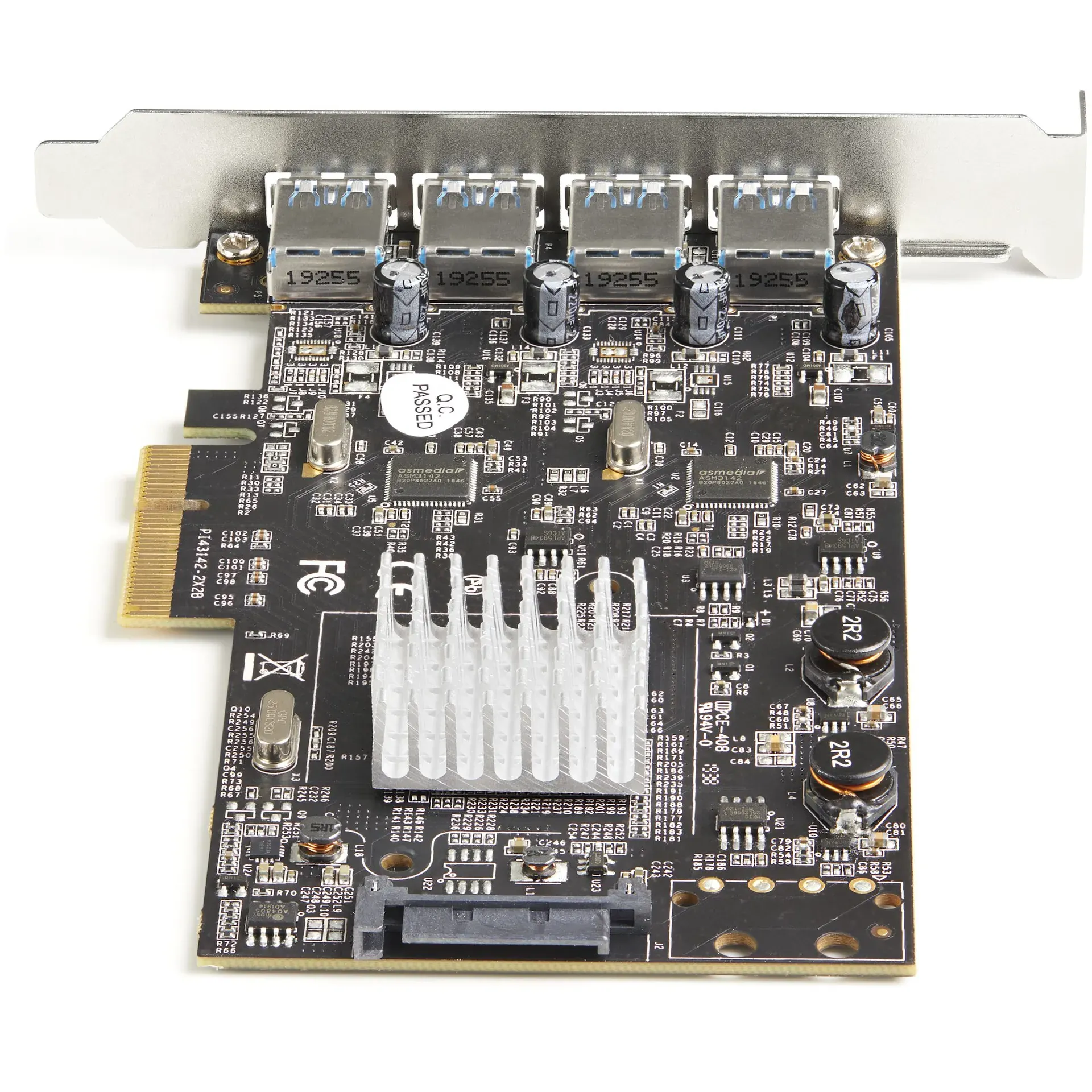 StarTech.com USB PCIe Adapter mit 4 Anschlüssen - 10 Gbit/s USB 3.2 Gen 2 Typ-A PCI Express Erweiterungskarte mit 2 Controllern - 4x USB-A - USB-PCIe-Schnittstellenkarte - Windows/Mac/Linux – Bild 3
