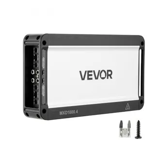 VEVOR Autoverstärker 4-Kanal, Endstufe Klasse D Überbrückbar, Max. 4 x 500 W an 4 Ohm / 4 x 1000 W an 2 Ohm, Hochleistungsverstärker für SUVs Pickups Geländewagen Mehrkanal-Audioverstärker VEVOR Autoverstärker 4-Kanal, Endstufe Klasse D Überbrückbar, Max. 4 x 500 W an 4 Ohm / 4 x 1000 W an 2 Ohm, Hochleistungsverstärker für SUVs Pickups Geländewagen Mehrkanal-Audioverstärker
