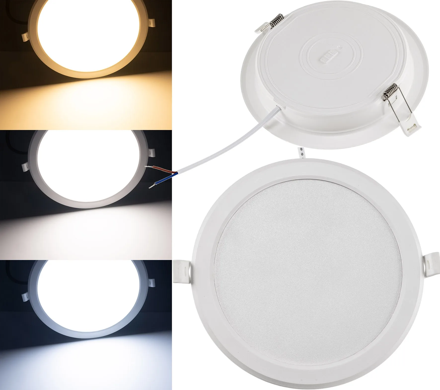 LED Licht-Panel „CKP-16 CCT“ 230V, 16W, 3000/4000/6200K, Ø 170mm LED Licht-Panel „CKP-16 CCT“ 230V, 16W, 3000/4000/6200K, Ø 170mm