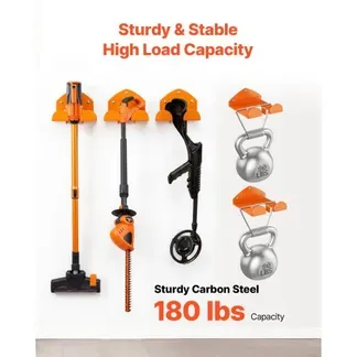 VEVOR 2 Stk. Gerätehalter Werkzeughalter 41kg Tragkraft 15x15x10cm Orange, Zur Wandmontage, Kohlenstoffstahlkonstruktion, Mit Schrauben & Dübeln, Elektrowerkzeug Aufhänger für Garage Werkstatt Lager VEVOR 2 Stk. Gerätehalter Werkzeughalter 41kg Tragkraft 15x15x10cm Orange, Zur Wandmontage, Kohlenstoffstahlkonstruktion, Mit Schrauben & Dübeln, Elektrowerkzeug Aufhänger für Garage Werkstatt Lager