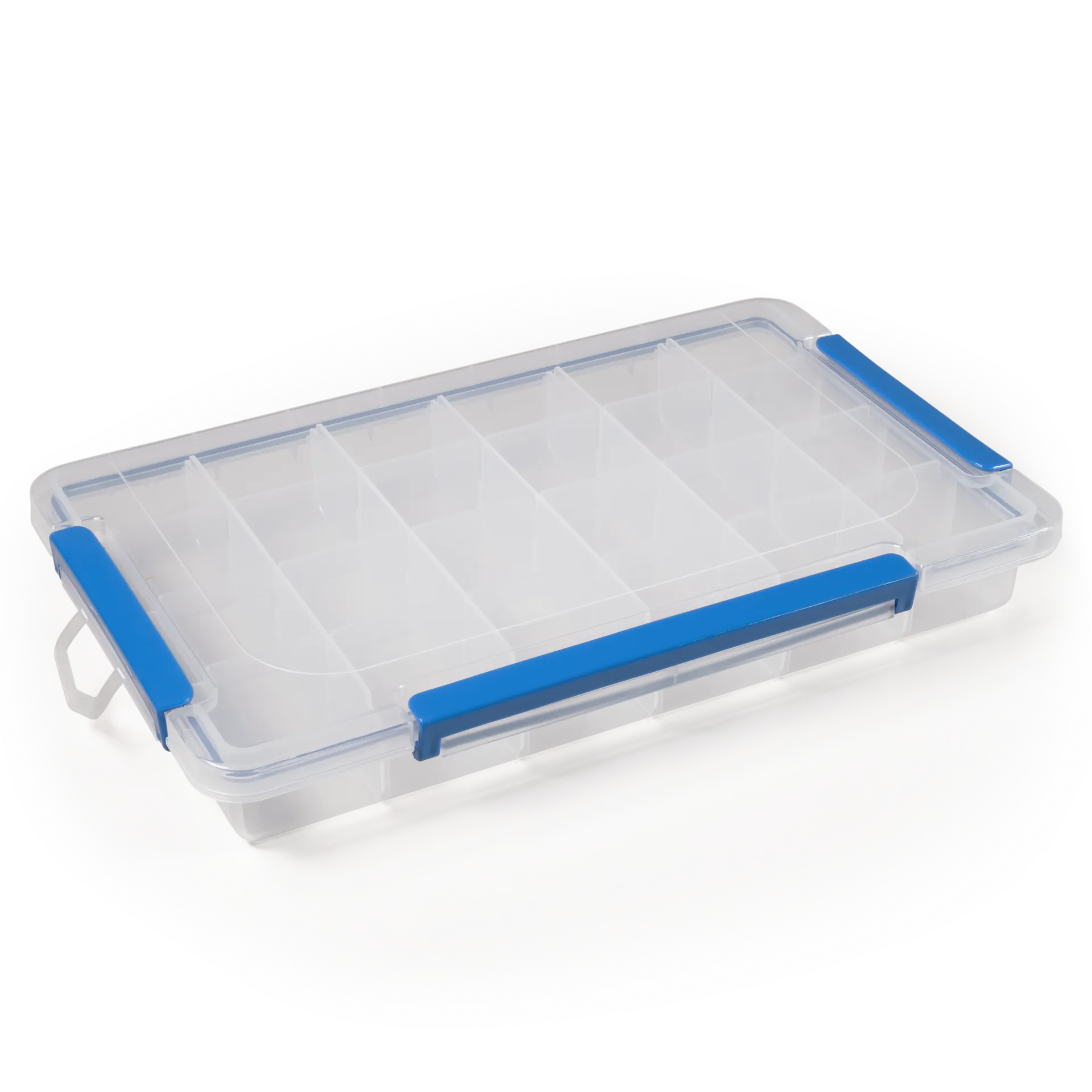 Sortimentskasten McPower, 360x220x50mm, Sicherheitsverschluss, Fächer variabel Sortimentskasten McPower, 360x220x50mm, Sicherheitsverschluss, Fächer variabel