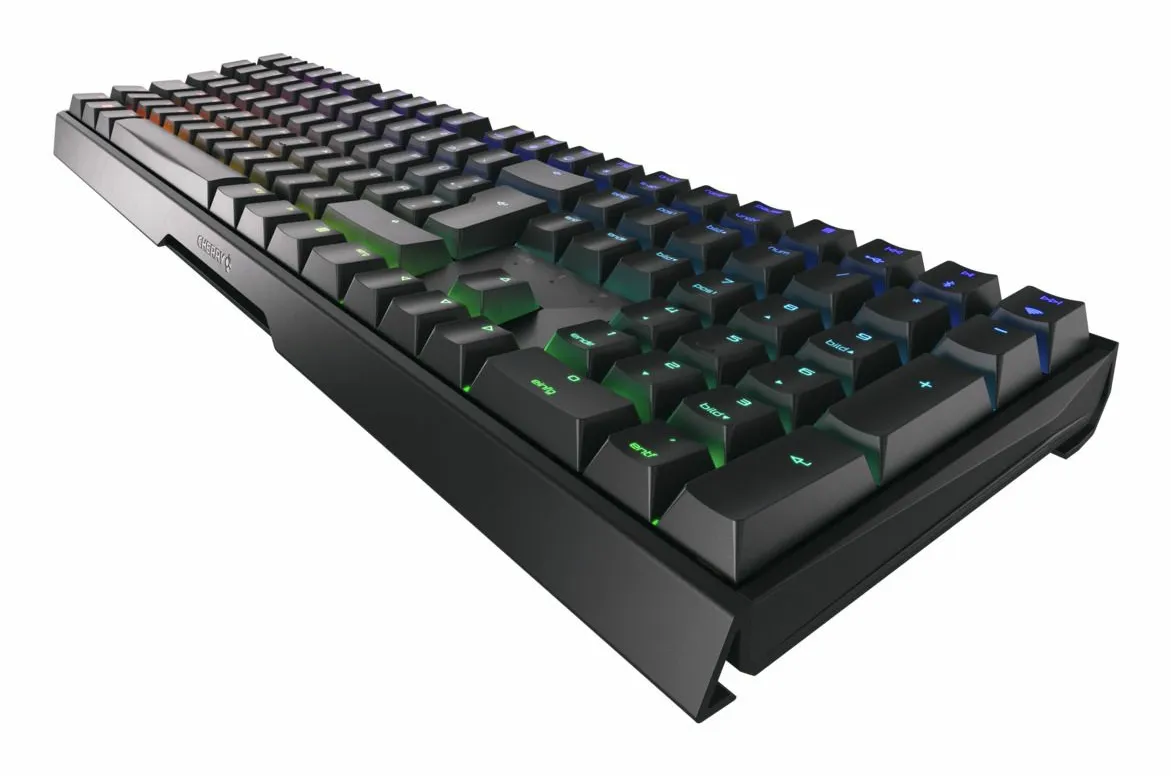 CHERRY MX 3.0S Wireless Tastatur Gaming RF Wireless + Bluetooth QWERTZ Deutsch Schwarz – Bild 3