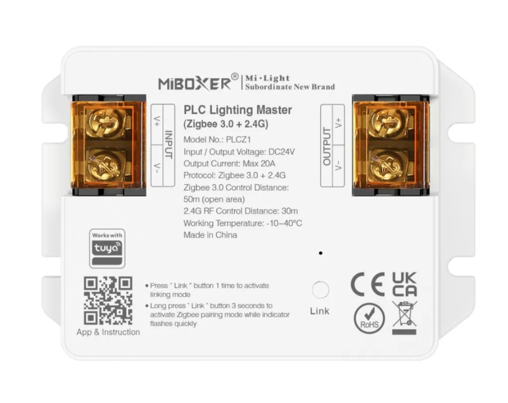 MiBoxer PLCZ1 LED PLC Serie PLC Lighting Master Controller Zigbee 3.0 + 2,4G MiBoxer PLCZ1 LED PLC Serie PLC Lighting Master Controller Zigbee 3.0 + 2,4G