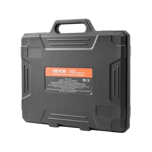 VEVOR Gewindebohrer- und Schneideisensatz 86-teilig, Metrische und SAE-Größen M3 bis M12, Nr. 4 bis 5/8 Zoll, mit Grob- und Feingewindebohrern und -schneideisen, Schraubenschlüssel, Tragekoffer – Bild 9