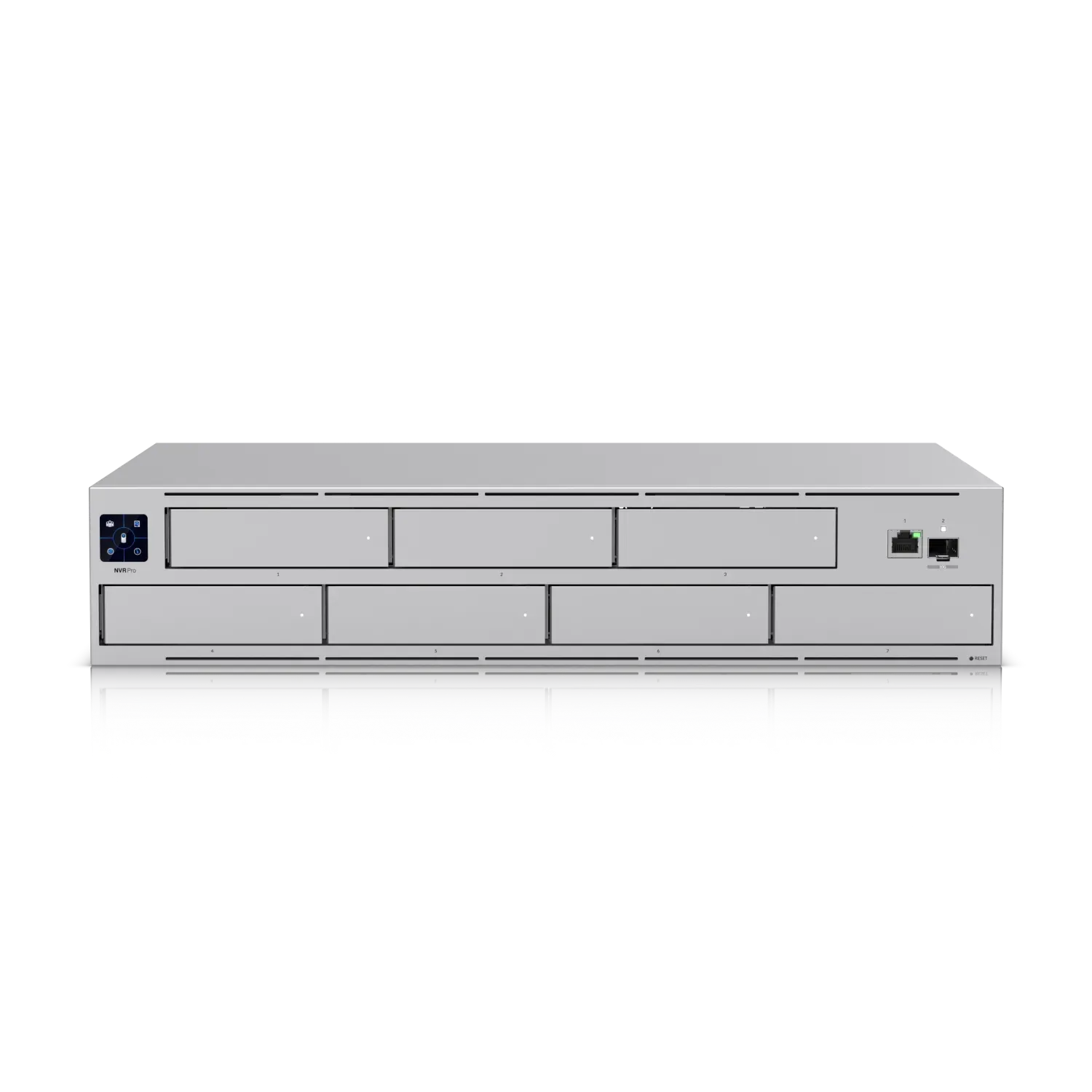 Ubiquiti UniFi Network Video Recorder Pro • 24x 4K • 7x 2.5/3.5″ • 1x GbE • 1x SFP+ • UNVR-Pro Ubiquiti UniFi Network Video Recorder Pro • 24x 4K • 7x 2.5/3.5″ • 1x GbE • 1x SFP+ • UNVR-Pro