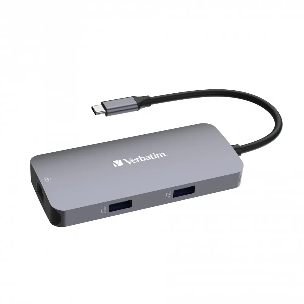 Verbatim CMH-05 USB Typ-C 5000 Mbit/s Silber – Bild 4