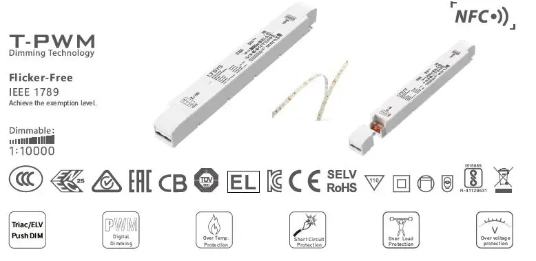 SELF Netzteil - 24V 120W IP20 TRIAC dim – Bild 4