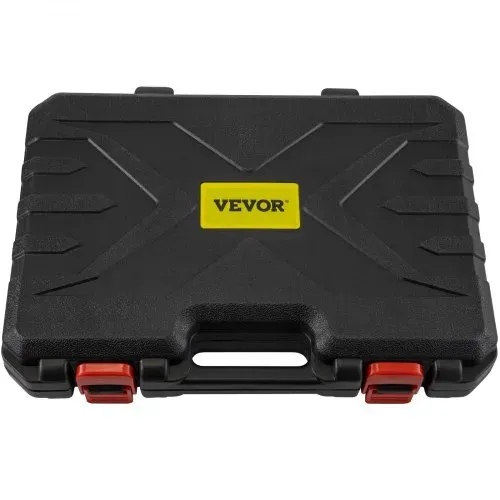 VEVOR 72485-PRC Hydraulisches Bremsleitung Bördelgerät 30-teilig Bördelwerkzeug Hydraulic flaring tool mit 45° Bördelkegel / 16 Matrizen & Adaptern für 3/16"-1/2" Kupferrohr – Bild 9