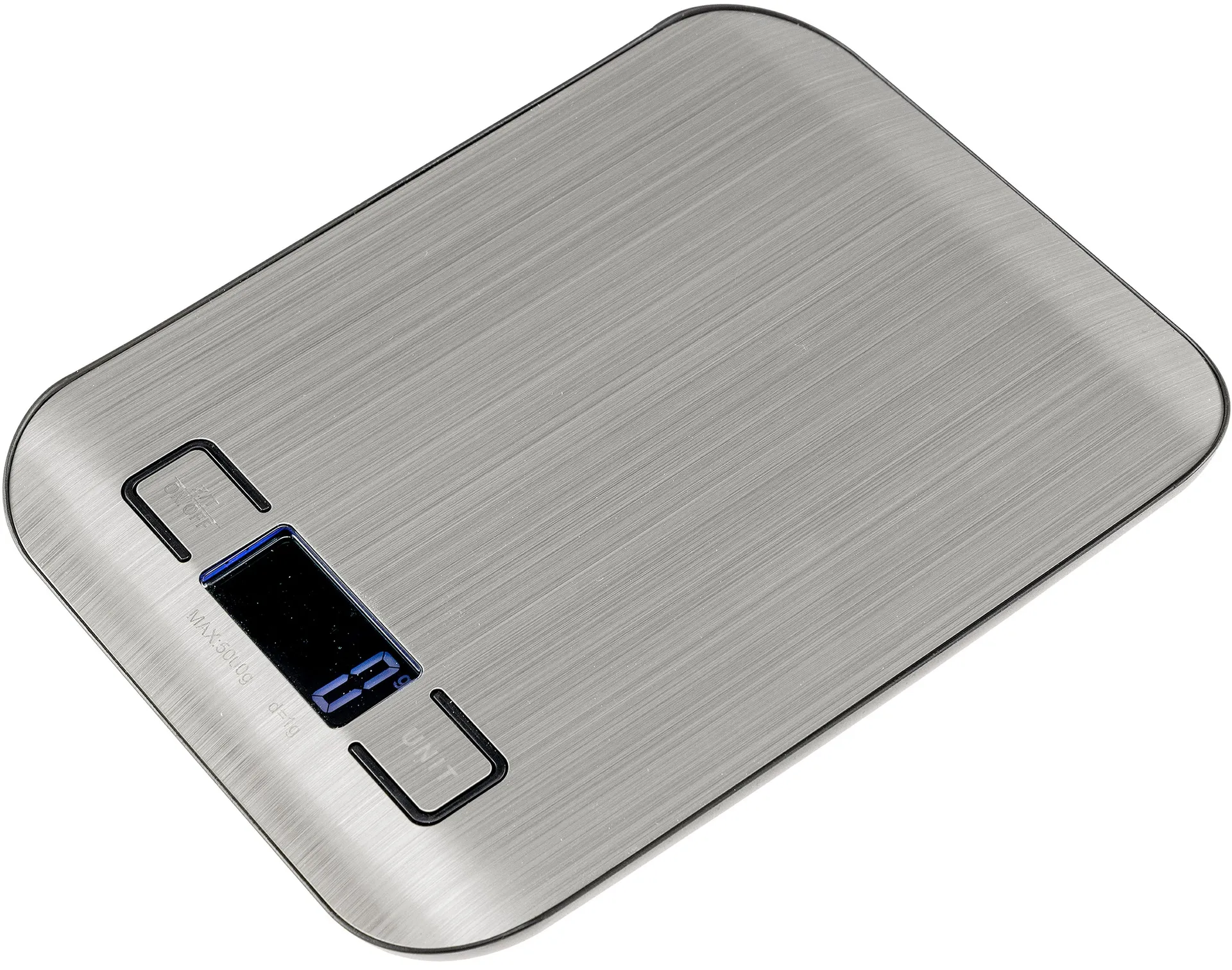 Digitale Küchenwaage „CT KW-5“ 0-5kg, ±1g, 18x14x2cm Digitale Küchenwaage „CT KW-5“ 0-5kg, ±1g, 18x14x2cm