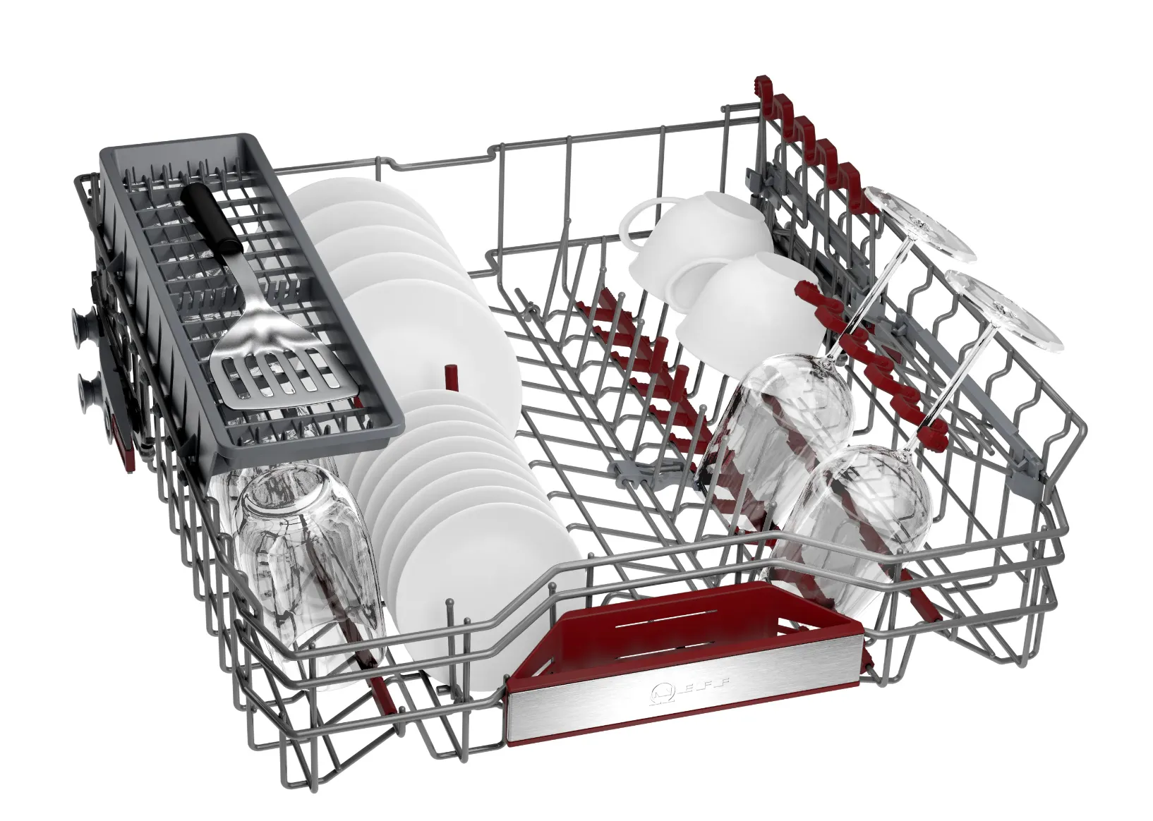 Neff S255YAX01E Spülmaschine Voll integriert 13 Maßgedecke B – Bild 4