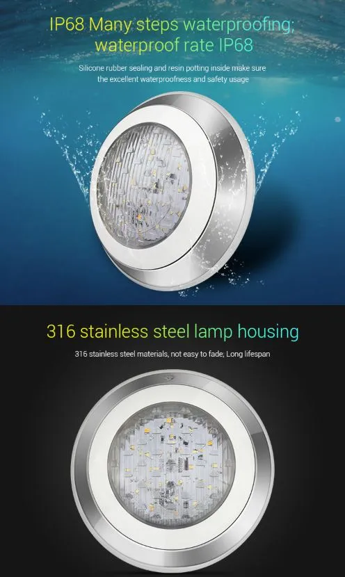 MiBoxer UW01 LED LoRa (433MHZ) Poolleuchte 15W RGB-WW (RGB-CCT) – Bild 7
