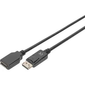 DisplayPort 1.2 Verlängerungskabel, Stecker > Buchse DisplayPort 1.2 Verlängerungskabel, Stecker > Buchse