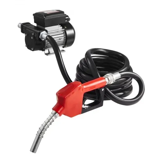 VEVOR Kraftstoff-Transferpumpe, 230 V AC, elektrische Diesel-Transferpumpe, 60 l/min, mit automatischer Abschaltung der Kraftstoffdüse, 2 Schläuchen, 13,7 m Förderhöhe, für Kerosin, Biodiesel – Bild 8
