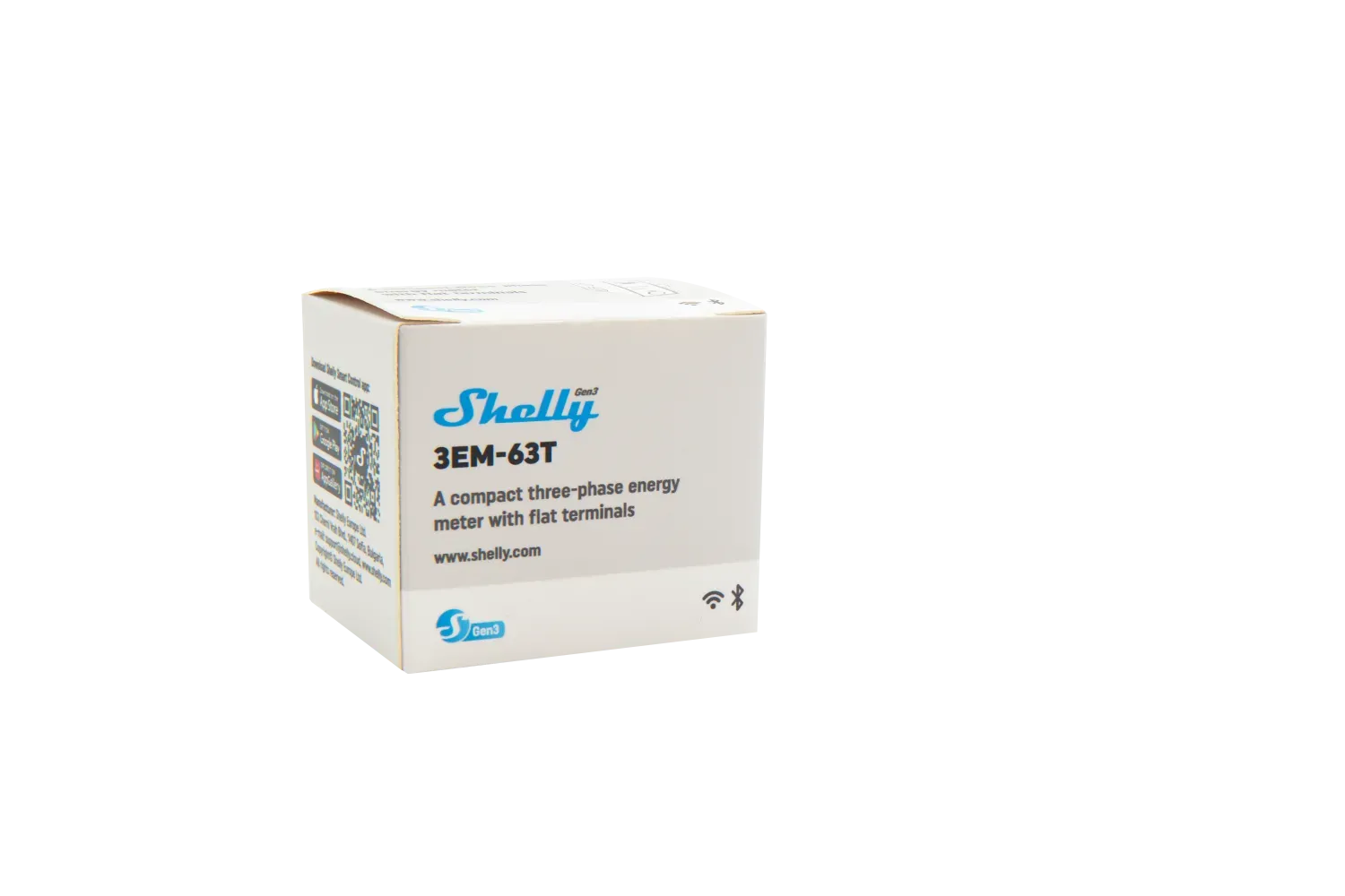 Shelly · Hutschiene · "3EM-63T Gen3" · Stromzähler – Bild 9