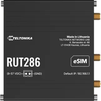 Teltonika · Router · RUT286 · Industrielles globales LTE CAT 4 Router Teltonika · Router · RUT286 · Industrielles globales LTE CAT 4 Router