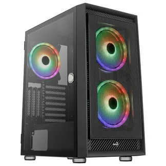 Aerocool Graphite V3 Midi Tower Schwarz Aerocool Graphite V3 Midi Tower Schwarz