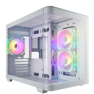 FSP S380-WA Gehäuse Micro Tower mITX, mATX Weiß ARGB FSP S380-WA Gehäuse Micro Tower mITX, mATX Weiß ARGB
