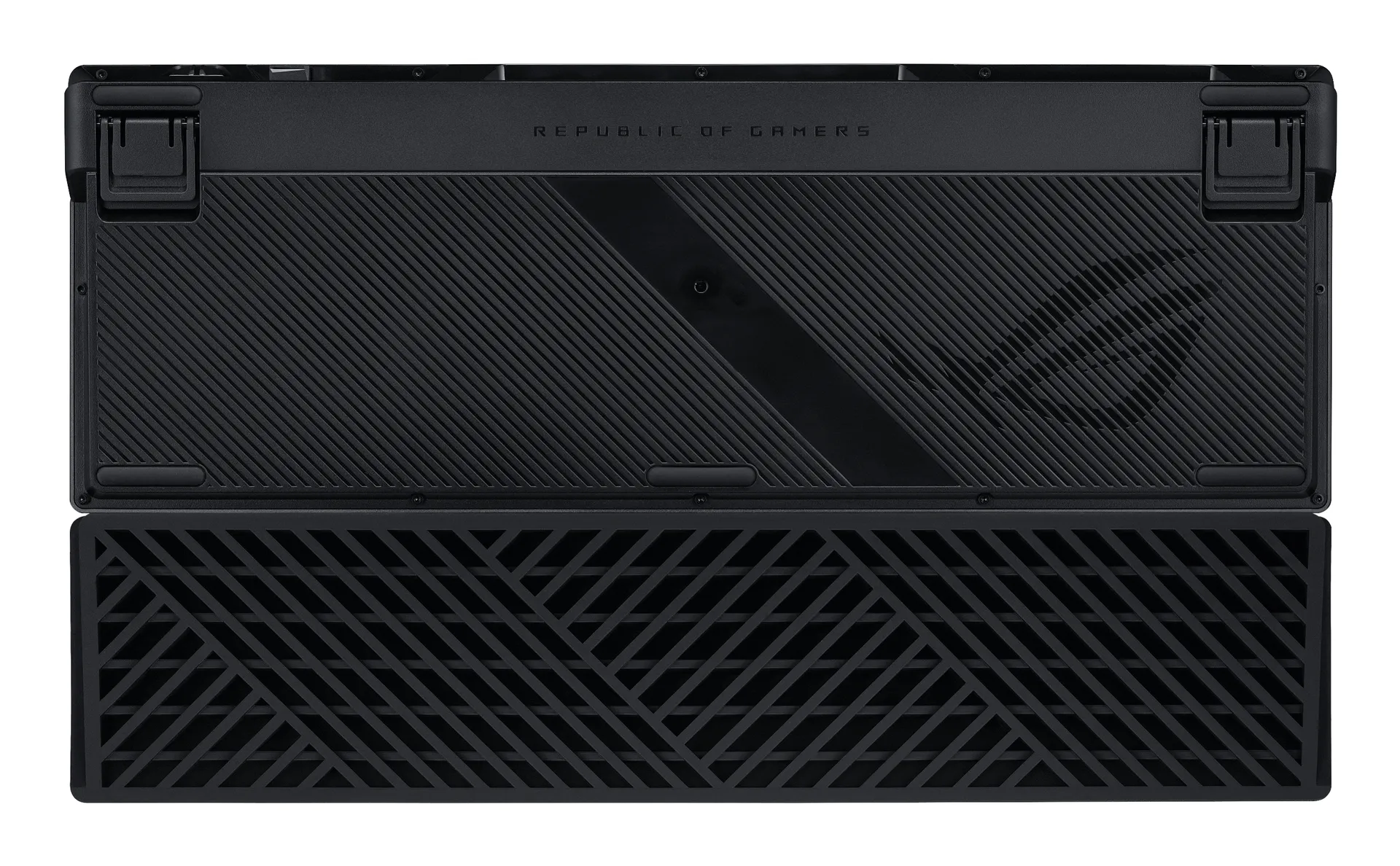 ASUS ROG Azoth 96 HE Tastatur Gaming USB + RF Wireless + Bluetooth QWERTZ Schwarz – Bild 5