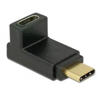 USB 3.2 Gen 2 Adapter, USB-C Stecker > USB-C Buchse 90° USB 3.2 Gen 2 Adapter, USB-C Stecker > USB-C Buchse 90°