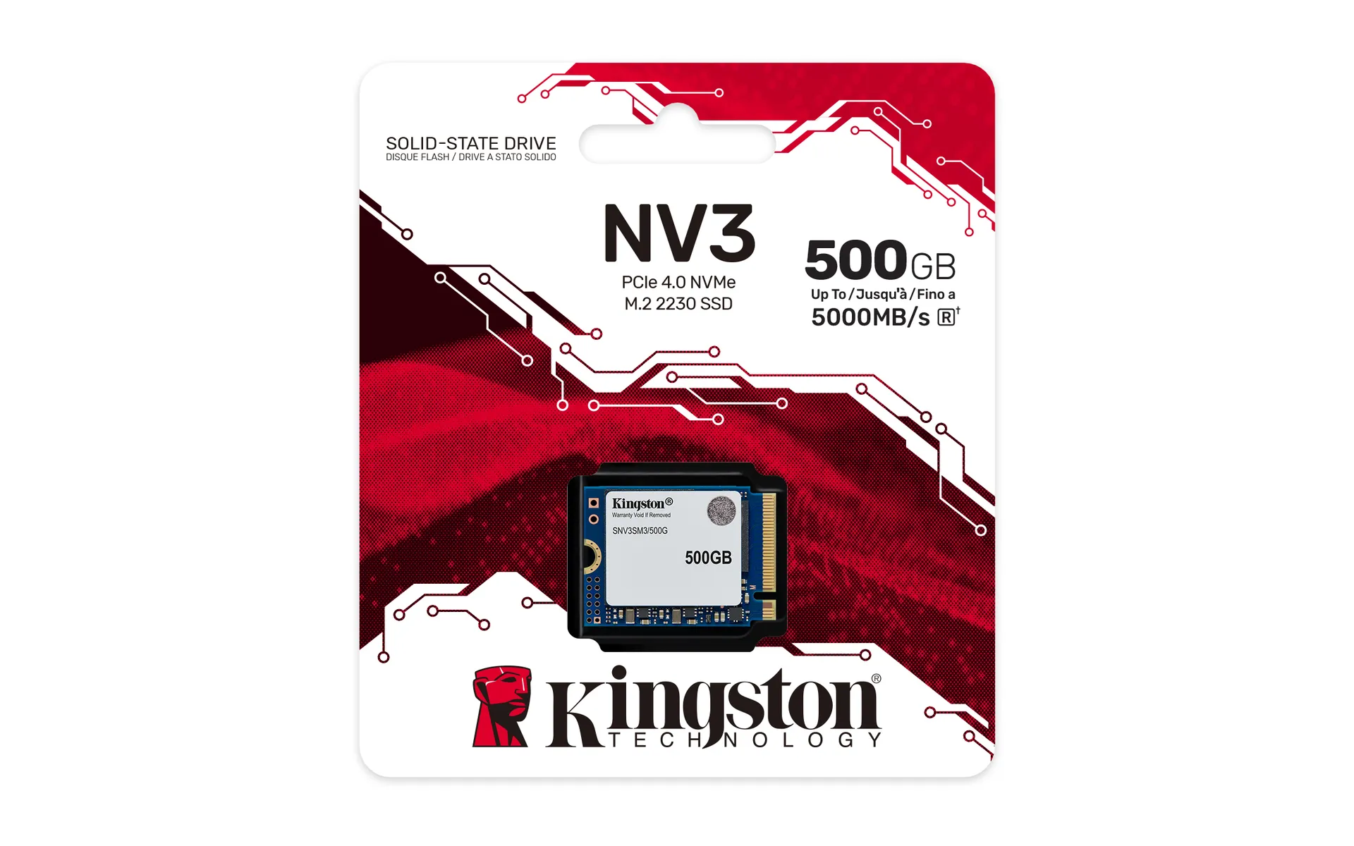 Kingston Technology 500G NV3 M.2 2230 NVMe SSD – Bild 3
