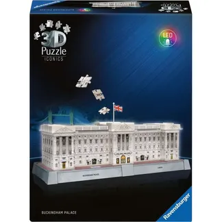 3D Puzzle Iconics: Buckingham Palace – mit Licht 3D Puzzle Iconics: Buckingham Palace – mit Licht