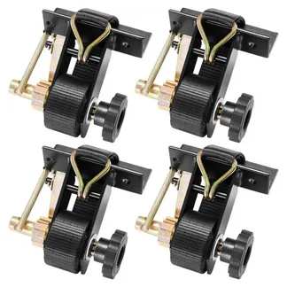 VEVOR Spanngurte für Leitergestell, Vierkantrohrbefestigung, 38 mm x 2,25 m, Ratschengurte mit doppelten J-Haken, 226,8 kg Traglast, Ladungsgurt mit Schnallenverschluss (4er-Pack) VEVOR Spanngurte für Leitergestell, Vierkantrohrbefestigung, 38 mm x 2,25 m, Ratschengurte mit doppelten J-Haken, 226,8 kg Traglast, Ladungsgurt mit Schnallenverschluss (4er-Pack)