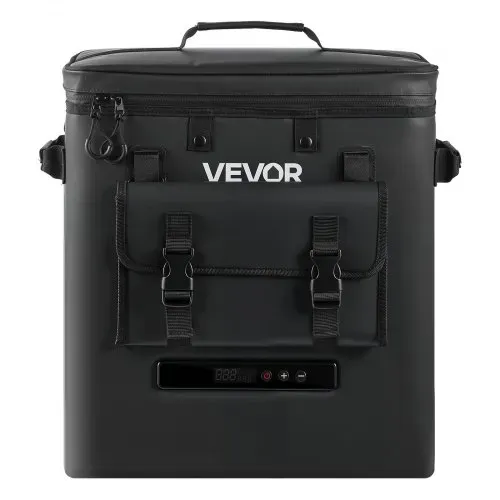 VEVOR Kompressor Kühlbox 13 L, Elektrischer Autokühlschrank, Mini Kühlbox -6 °C bis 10 °C, 12/24 V DC, Tragbarer Reisekühlschrank für Camping, Reisen, Auto, Lkw, Wohnmobil, SUV und Boot – Bild 9