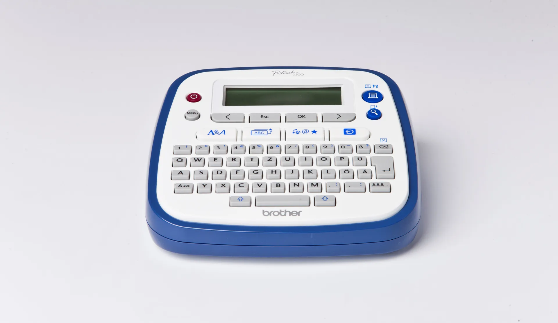 Brother P-touch D200WNVP Etikettendrucker Wärmeübertragung 180 x 180 DPI 20 mm/sek TZe QWERTY Brother P-touch D200WNVP Etikettendrucker Wärmeübertragung 180 x 180 DPI 20 mm/sek TZe QWERTY