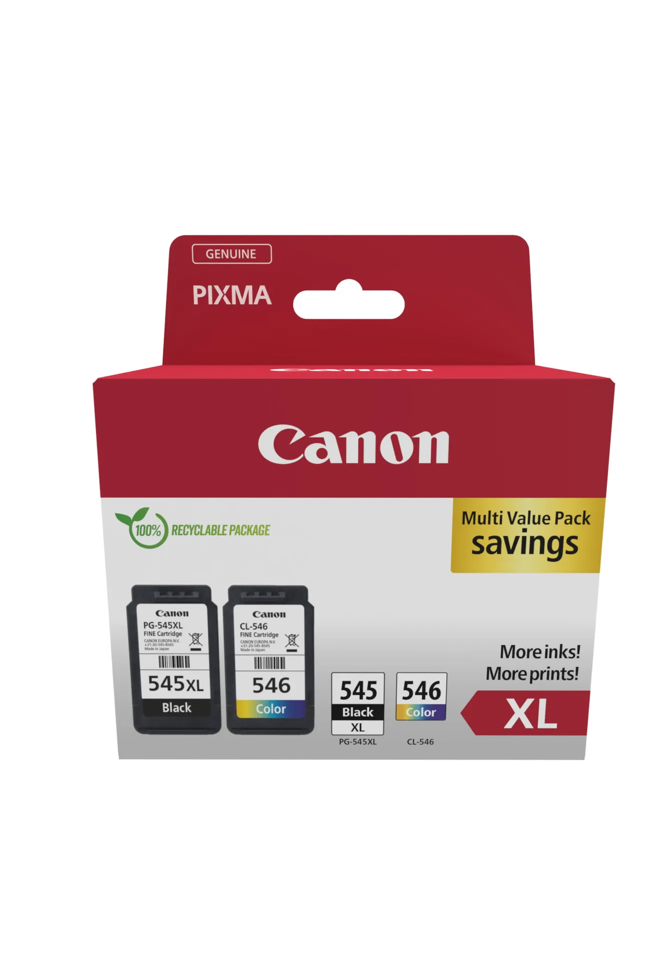 Canon PG-545XL/CL-546XL Photo Value Pack Canon PG-545XL/CL-546XL Photo Value Pack