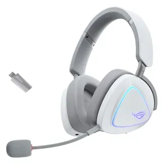 ASUS ROG Delta II Kopfhörer Verkabelt & Kabellos Kopfband Gaming USB Typ-C Bluetooth Weiß ASUS ROG Delta II Kopfhörer Verkabelt & Kabellos Kopfband Gaming USB Typ-C Bluetooth Weiß