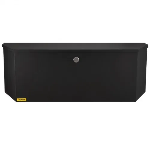 VEVOR Anhänger-Zungenbox Anhängerbox Werkzeugkasten 914 x 305 x 305 mm, Kohlenstoffstahl Anhängerbox-Aufbewahrung mit Schloss & Schlüsseln, Utility-Anhänger-Zungen-Werkzeugkiste für Wohnmobil usw. – Bild 9