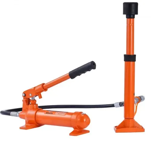 VEVOR Hydraulischer Wagenheber Luftpumpe 4 t, Lufthydraulischer Heber 125 mm Hub Rot, inkl. 80 / 130 / 210 / 415 mm Verlängerungsstange, Elektrostatisches Pulversprühen Autoreparatur – Bild 10