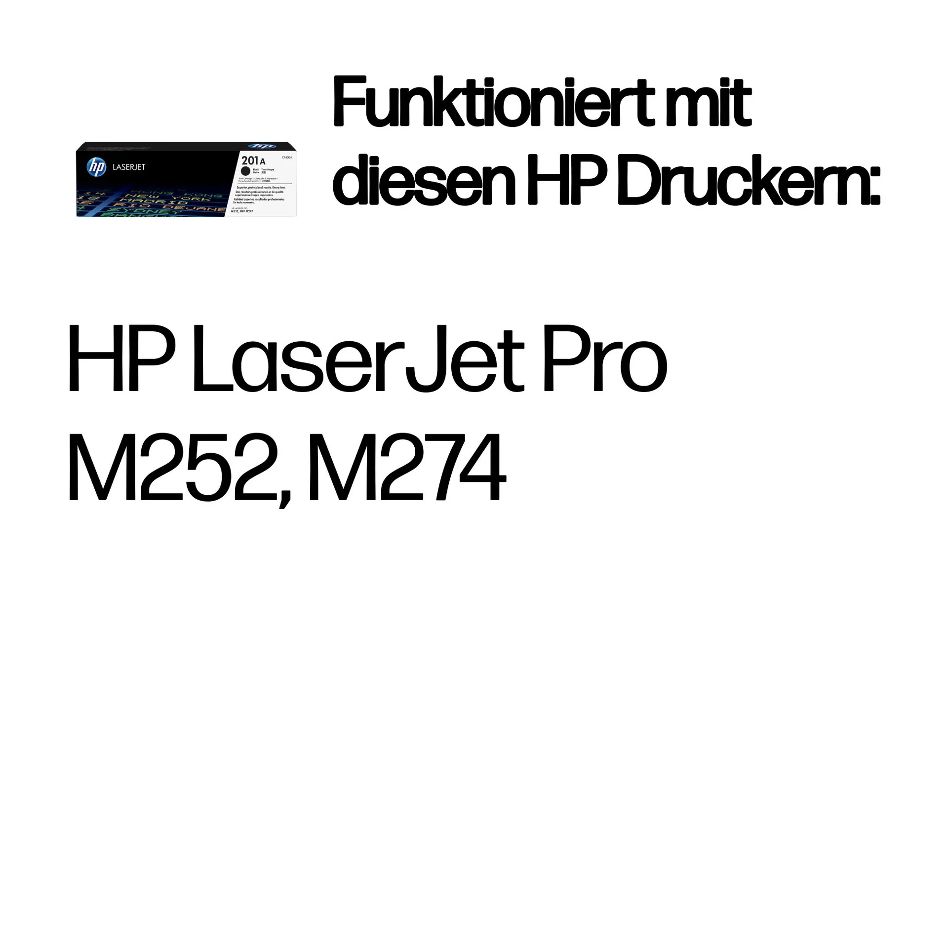HP 201A Schwarz Original LaserJet Tonerkartusche – Bild 2