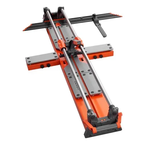 VEVOR Fliesenschneider 1200 mm, Fliesenschneidmaschine mit Verschiebbarem Schneidkopf & Federbelasteter Basis, Winkelanschlag, Wolframkarbid-Trennscheibe, Ausrichthilfe, für Keramikfliesen – Bild 9