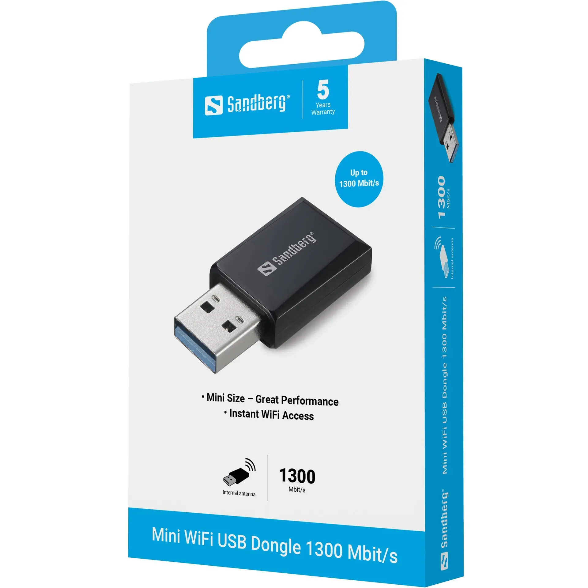 Sandberg Mini Wifi Dongle 1300 Mbit/s – Bild 6