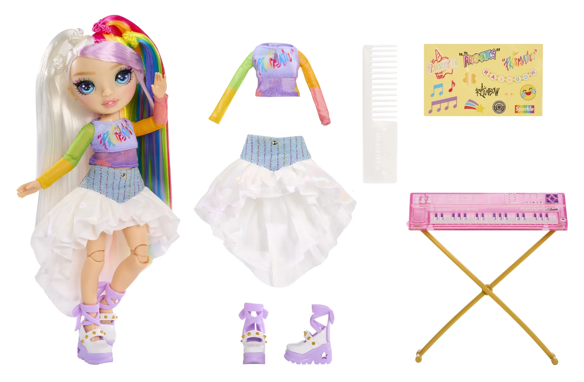 Rainbow High Jr High Rockband Fashion Dolls -Amaya – Bild 2