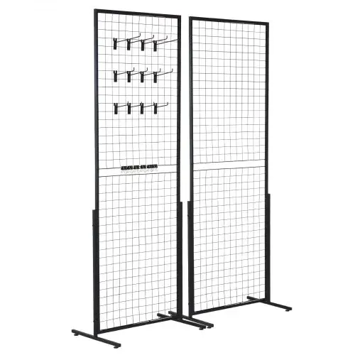 VEVOR 2 x 5,6 Gitterwandpaneele Tower 2 Packungen Drahtgitterwand-Präsentationsständer – Bild 8