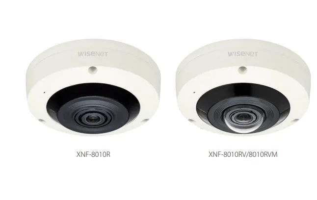 Hanwha Vision Netzwerkkamera • Panorama • Fisheye • X Series • XNF-8010RV • 6MP • IR Hanwha Vision Netzwerkkamera • Panorama • Fisheye • X Series • XNF-8010RV • 6MP • IR