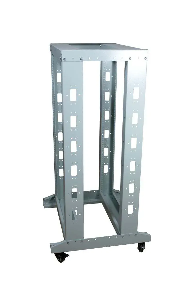 ALLNET 19"Grundgestell, 12HE, B600/T 600mm, Lichtgrau, SRB-Serie – Bild 3