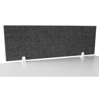 Trennwand-Set imstande, 1x Akustik-Trennwand 120x40cm, 1x. Clip, weiß, 2er-Pack Trennwand-Set imstande, 1x Akustik-Trennwand 120x40cm, 1x. Clip, weiß, 2er-Pack