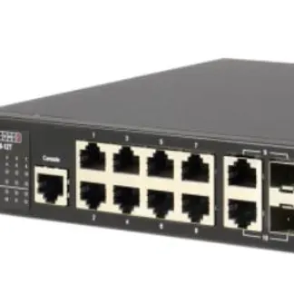 Edgecore Switch L2+ 8 x GE + 2CG + 2 100/1000 SFP, fan-less, ECS4100-12T Edgecore Switch L2+ 8 x GE + 2CG + 2 100/1000 SFP, fan-less, ECS4100-12T
