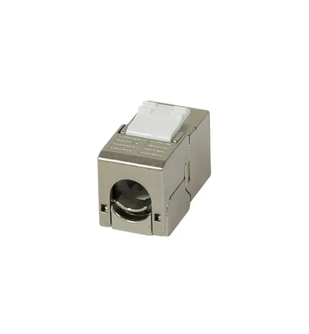 Keystone, Modul, TP-Buchse(RJ45), CAT6A, 500MHz, Short, mit Kabelklemme, Synergy 21, – Bild 2
